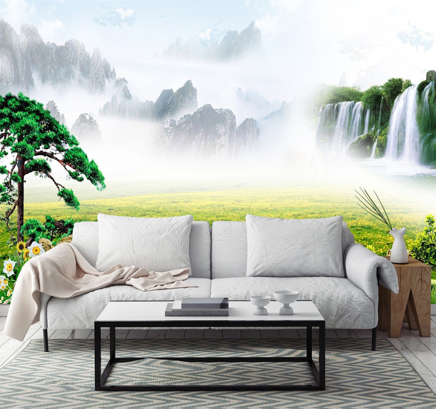 3D Fairy Pouring Water 465 Wallpaper AJ Wallpapers