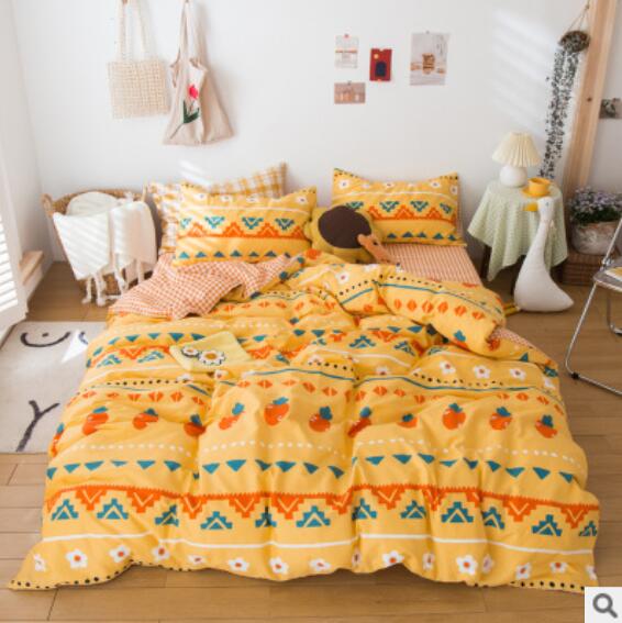 3D Yellow Carrot Pattern 40218 Bed Pillowcases Quilt