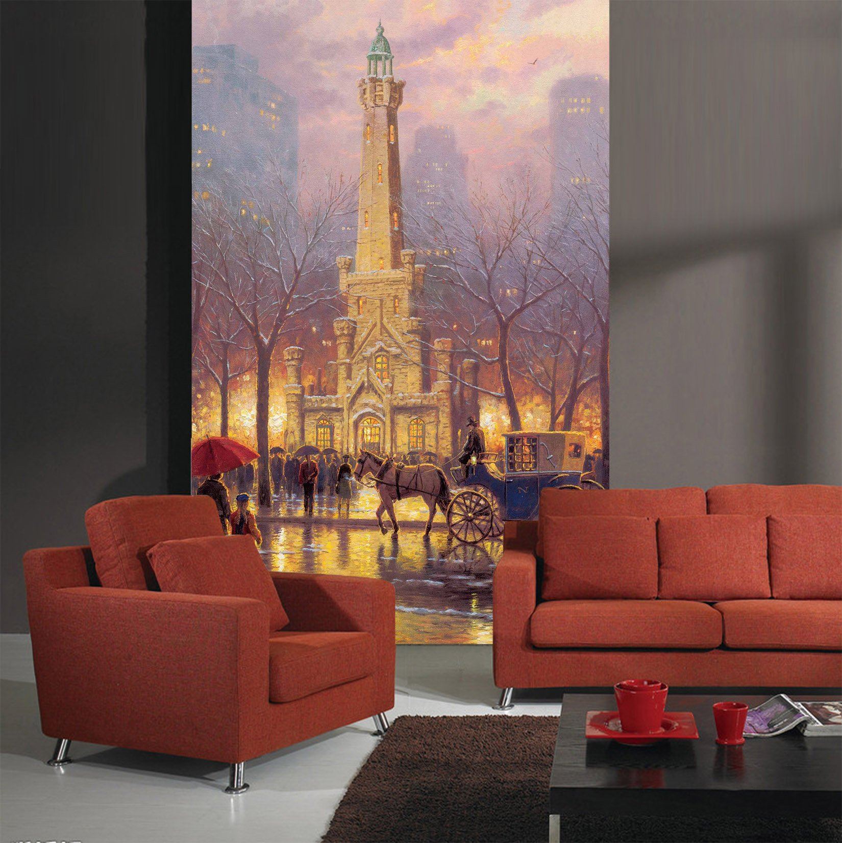 3D Castle Carriage 807 Wallpaper AJ Wallpaper