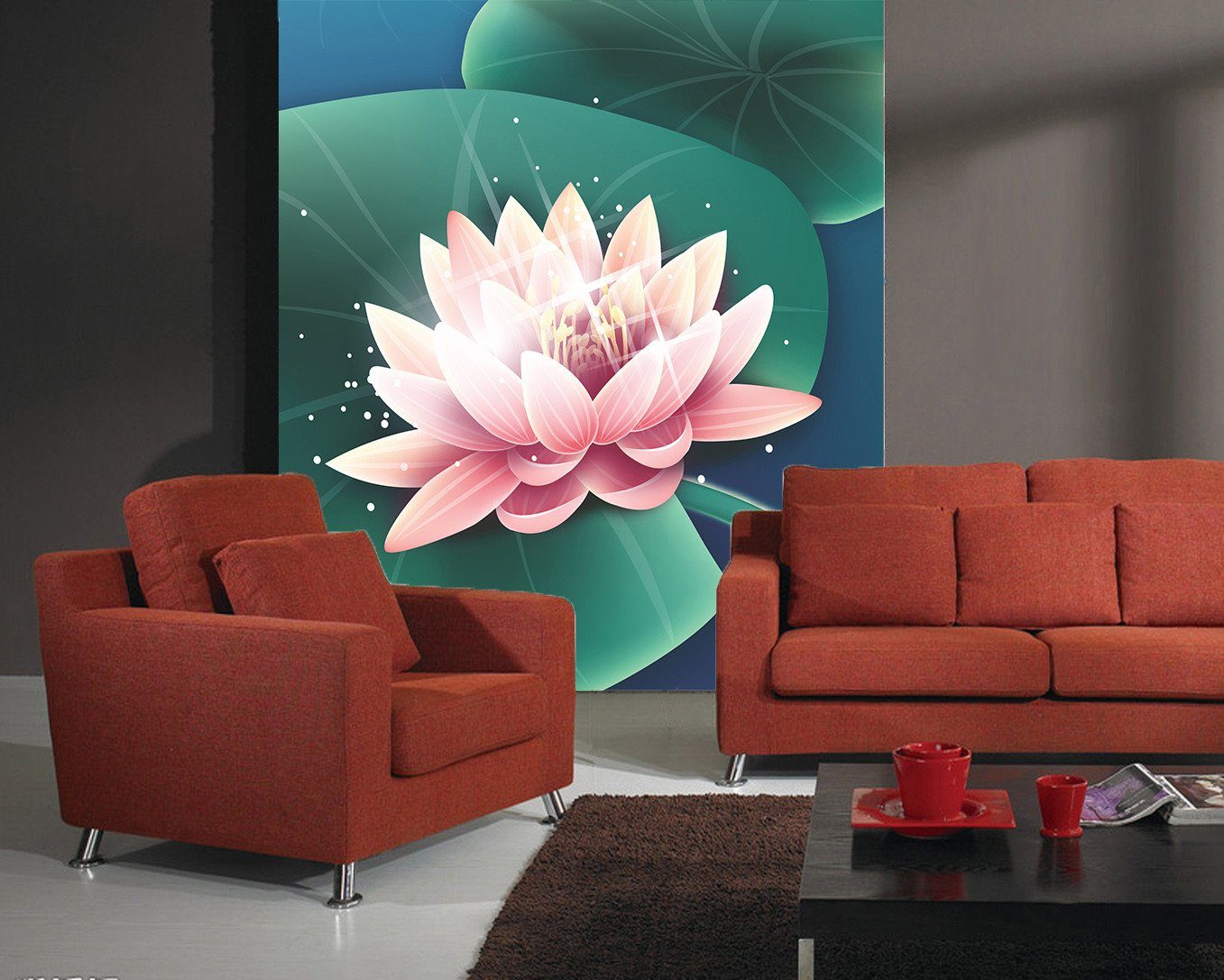 Shining Lotus Wallpaper AJ Wallpaper