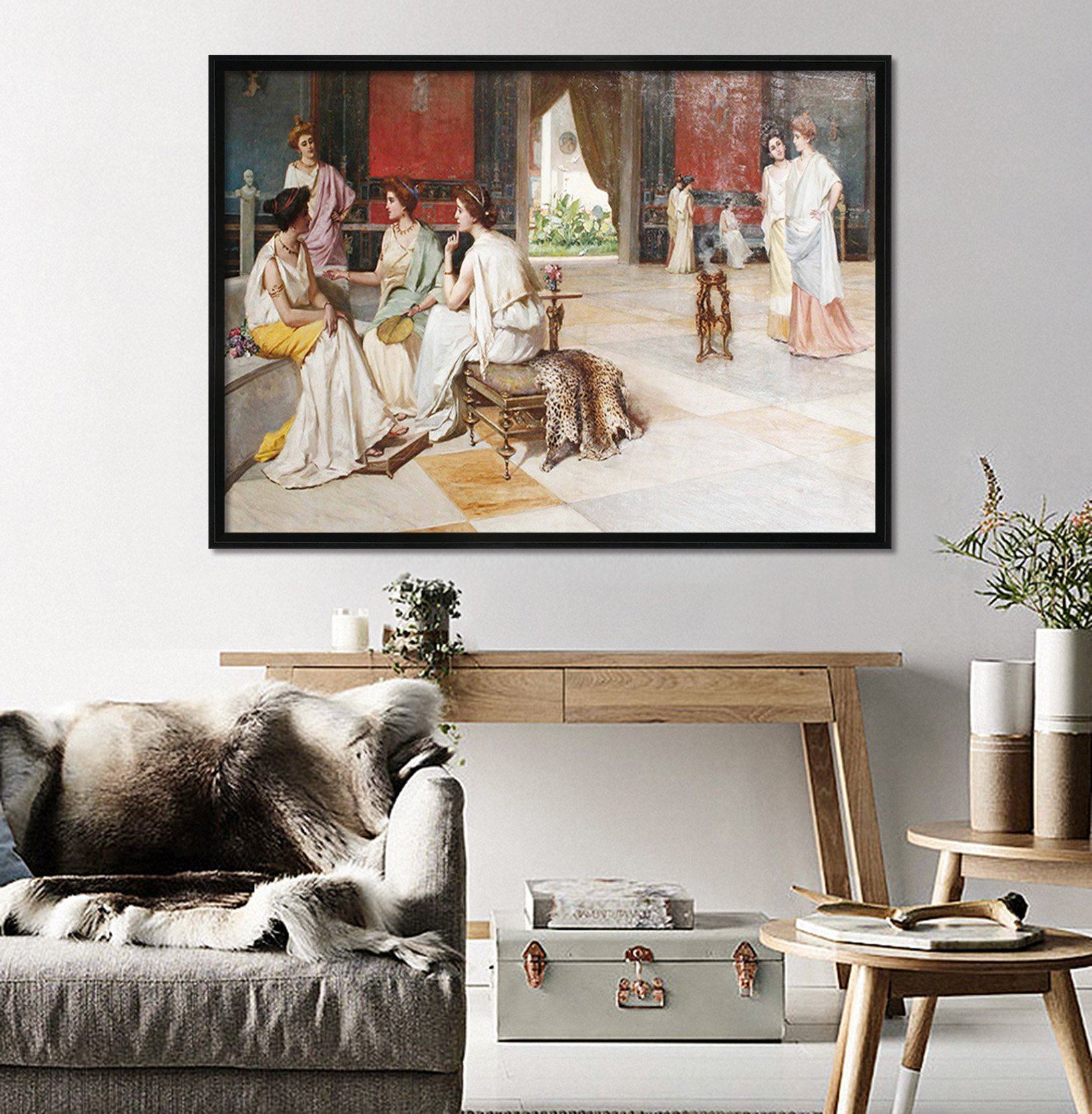 3D A Show 124 Fake Framed Print Painting Wallpaper AJ Creativity Home