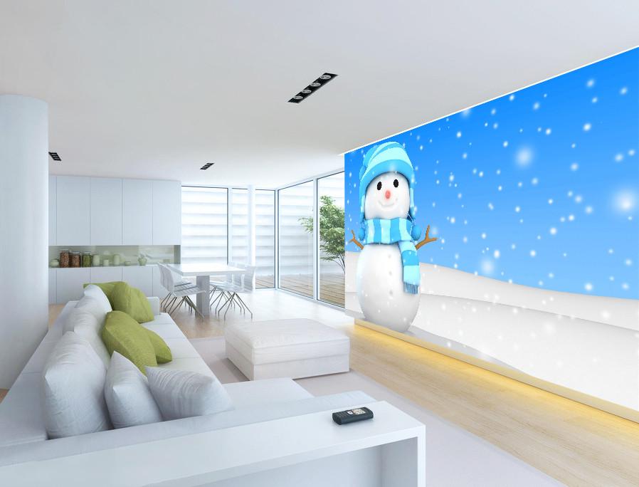 3D Snowflake Drift Snow Girl 765 Wallpaper AJ Wallpaper