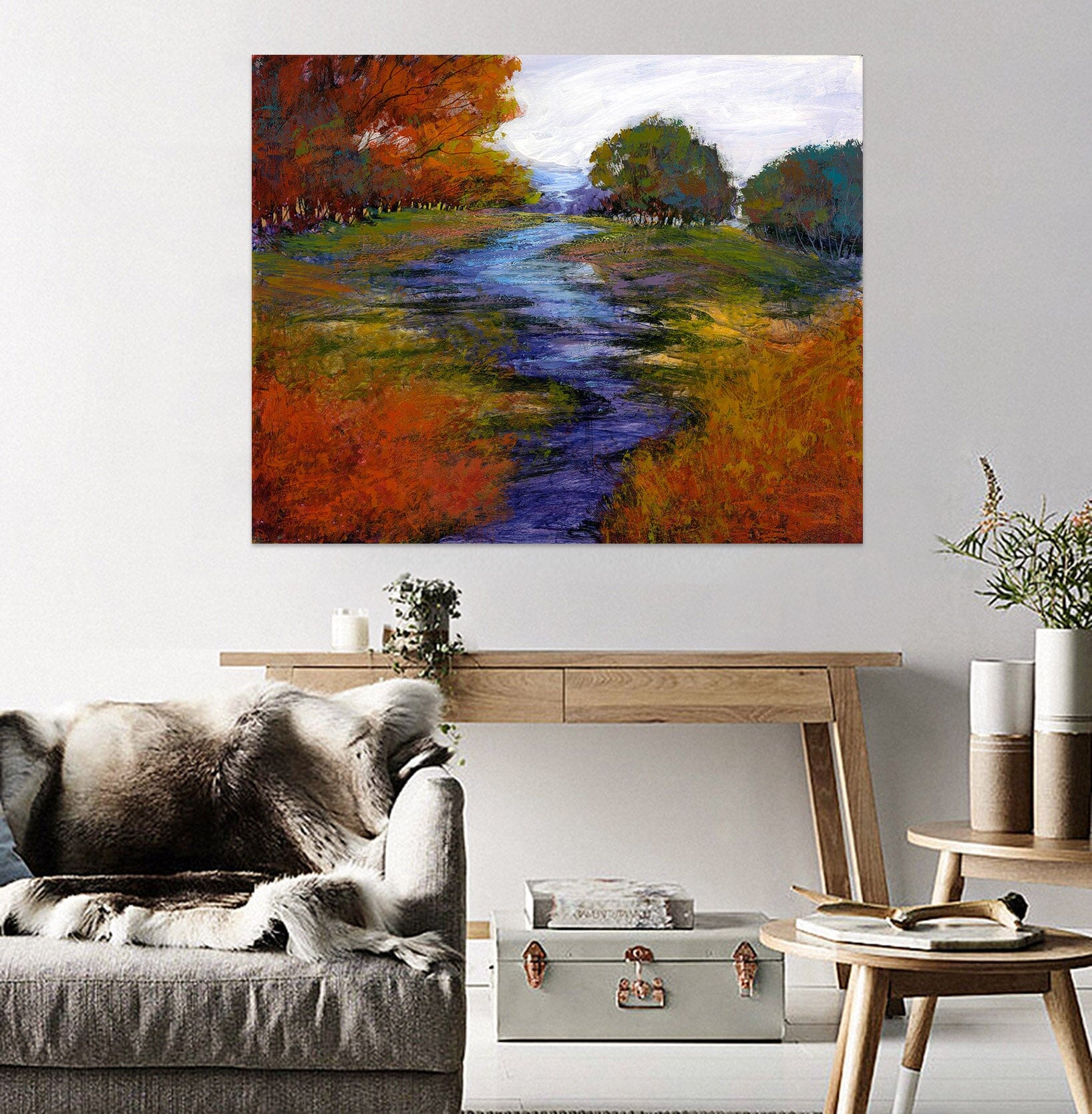 3D River Waterweed 046 Michael Tienhaara Wall Sticker Wallpaper AJ Wallpaper 2