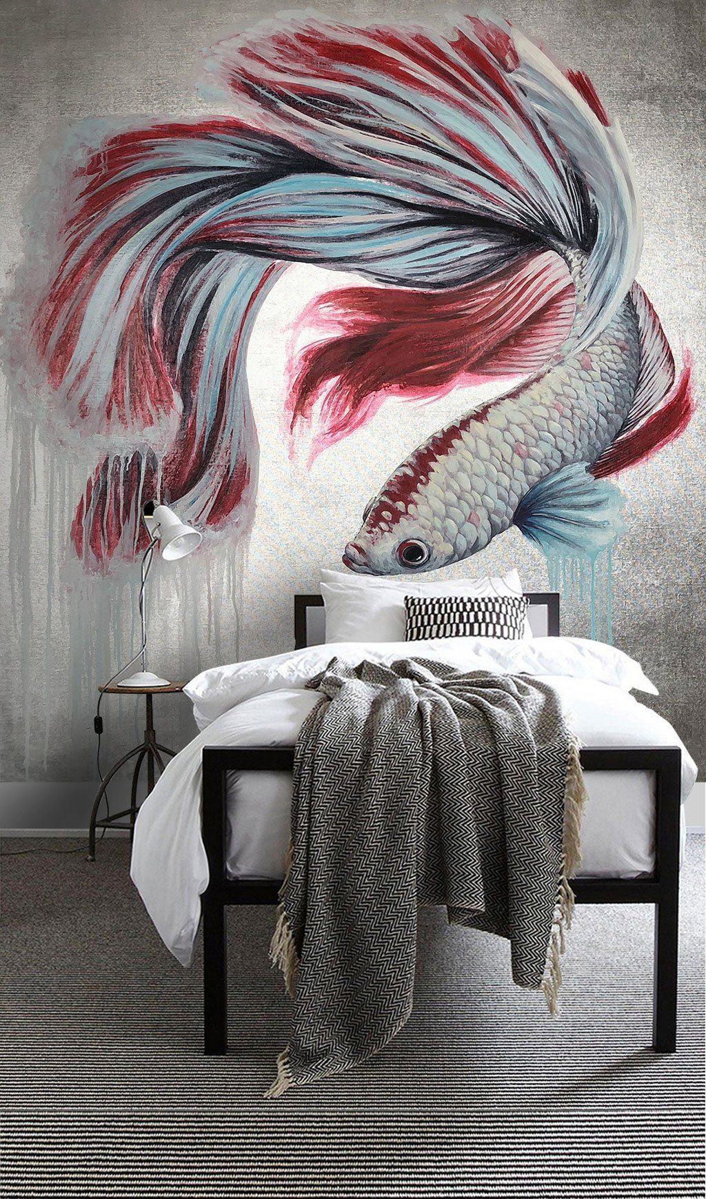 3D Goldfish 181 Wall Murals Wallpaper AJ Wallpaper 2