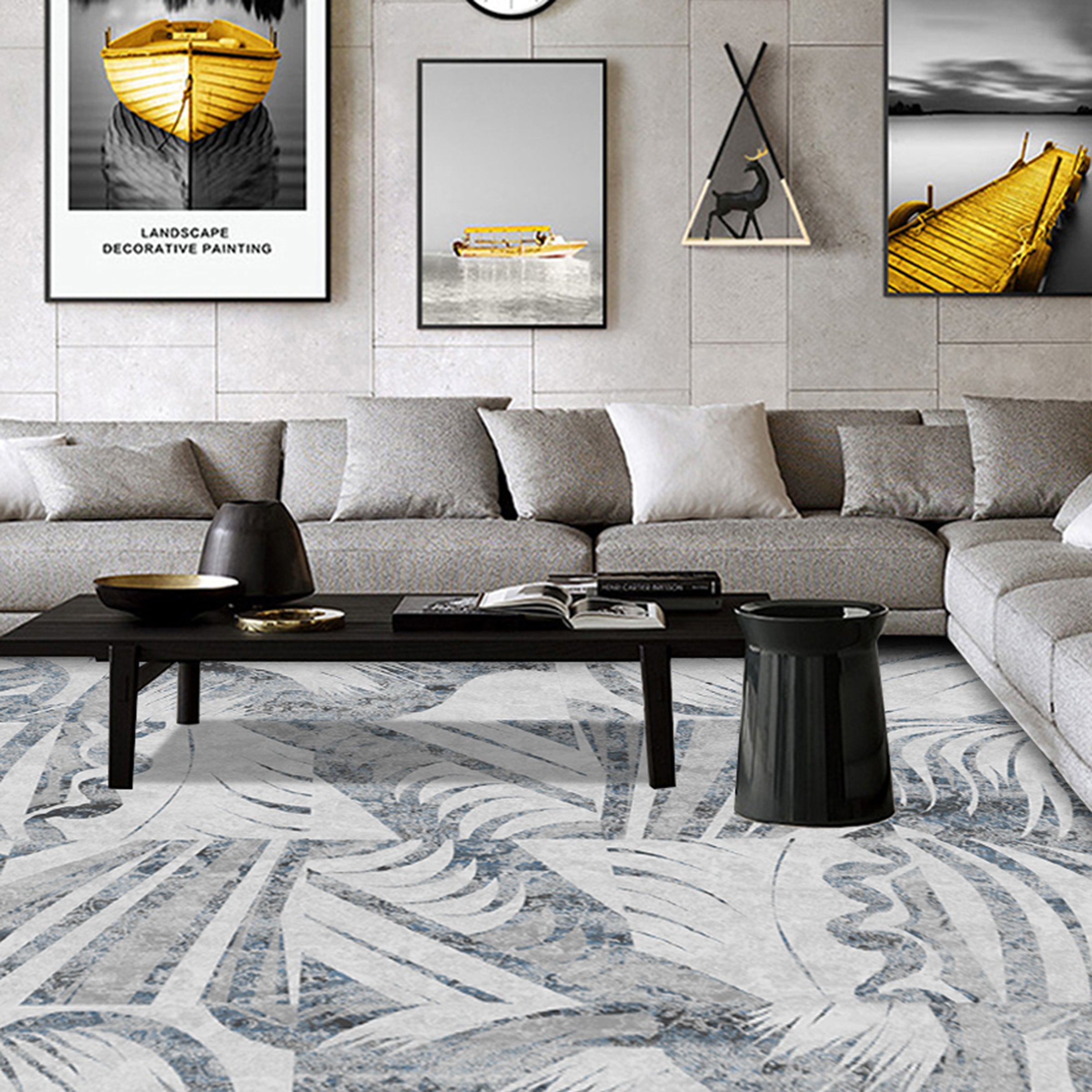 3D Color Pattern WG542 Non Slip Rug Mat Mat AJ Creativity Home