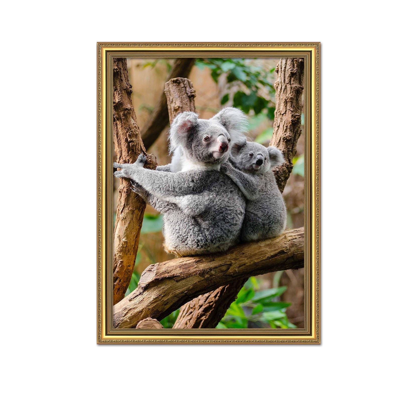 3D Leisurely Sun 056 Fake Framed Print Painting Wallpaper AJ Creativity Home