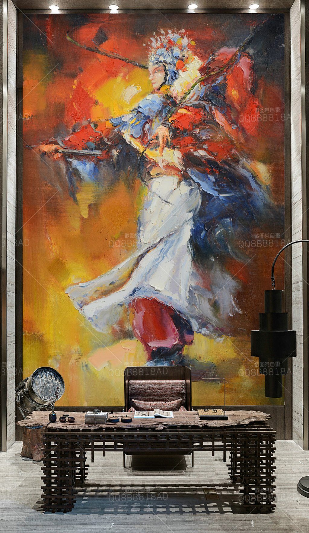 3D Peking Opera Singer 504 Wall Murals Wallpaper AJ Wallpaper 2