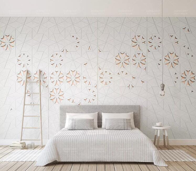 3D Fresh Flowers WC183 Wall Murals Wallpaper AJ Wallpaper 2