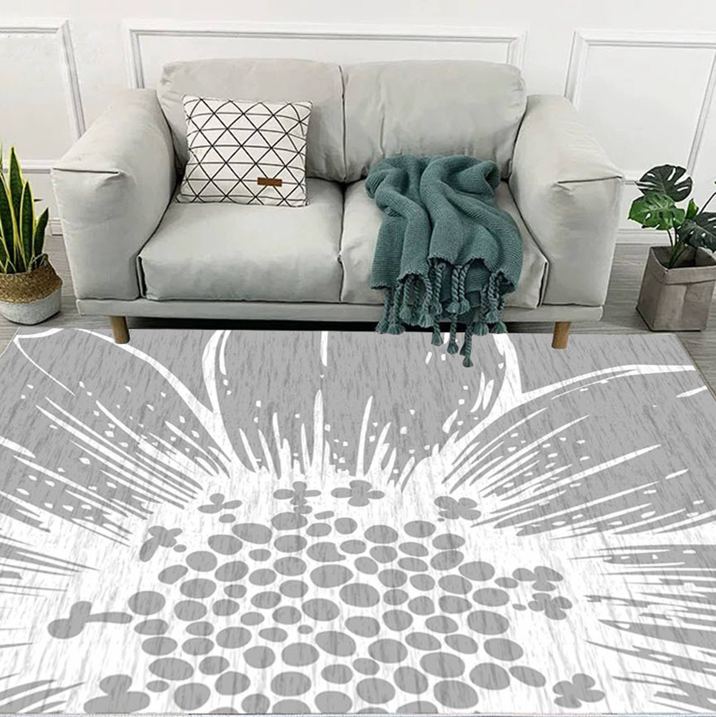 3D Abstract Flower WG512 Non Slip Rug Mat Mat AJ Creativity Home