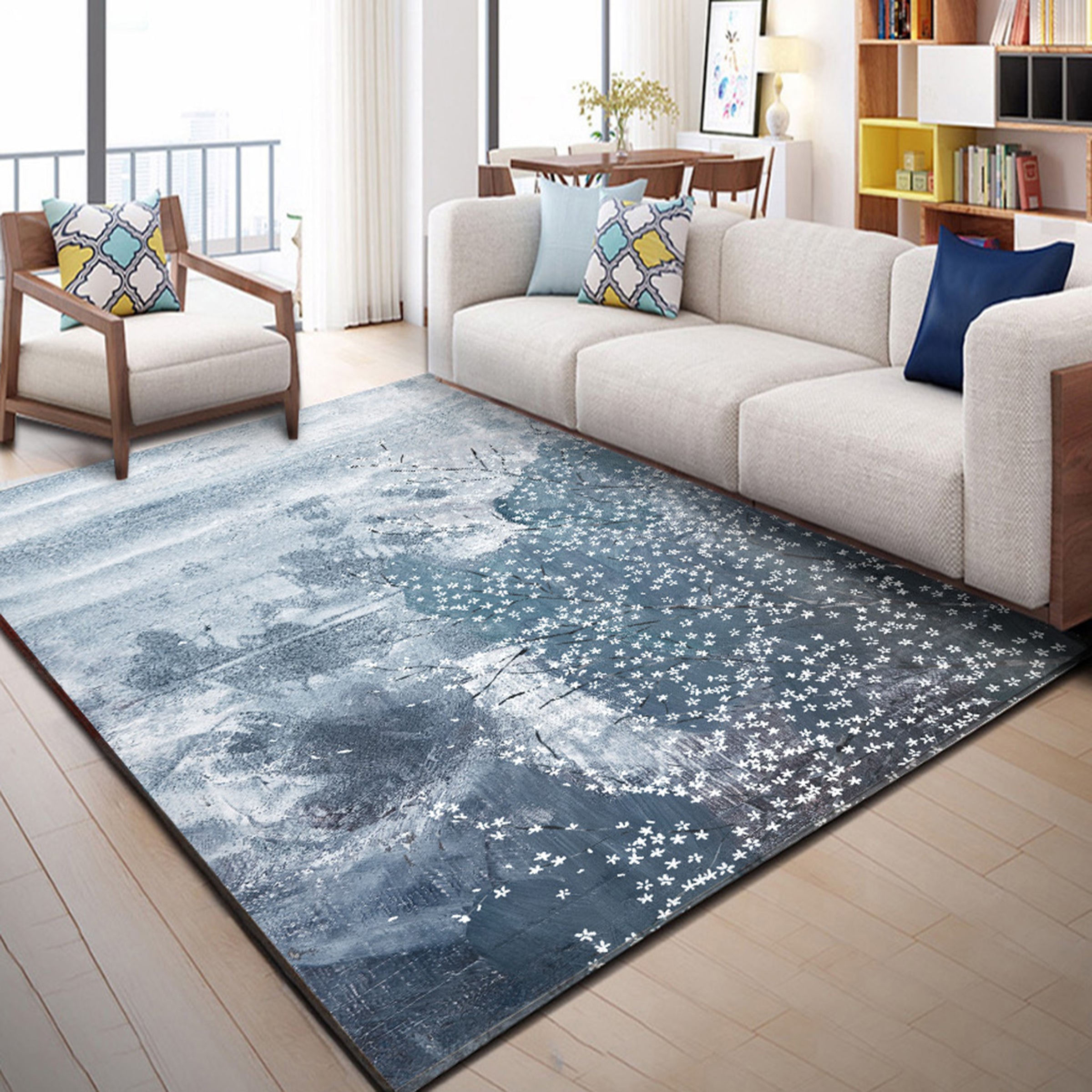 3D Plum Tree WG234 Non Slip Rug Mat Mat AJ Creativity Home