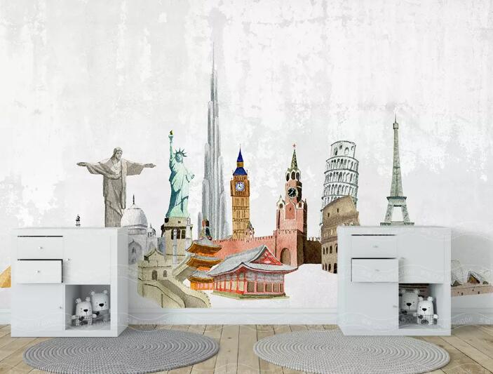 3D Castle 1383 Wall Murals Wallpaper AJ Wallpaper 2