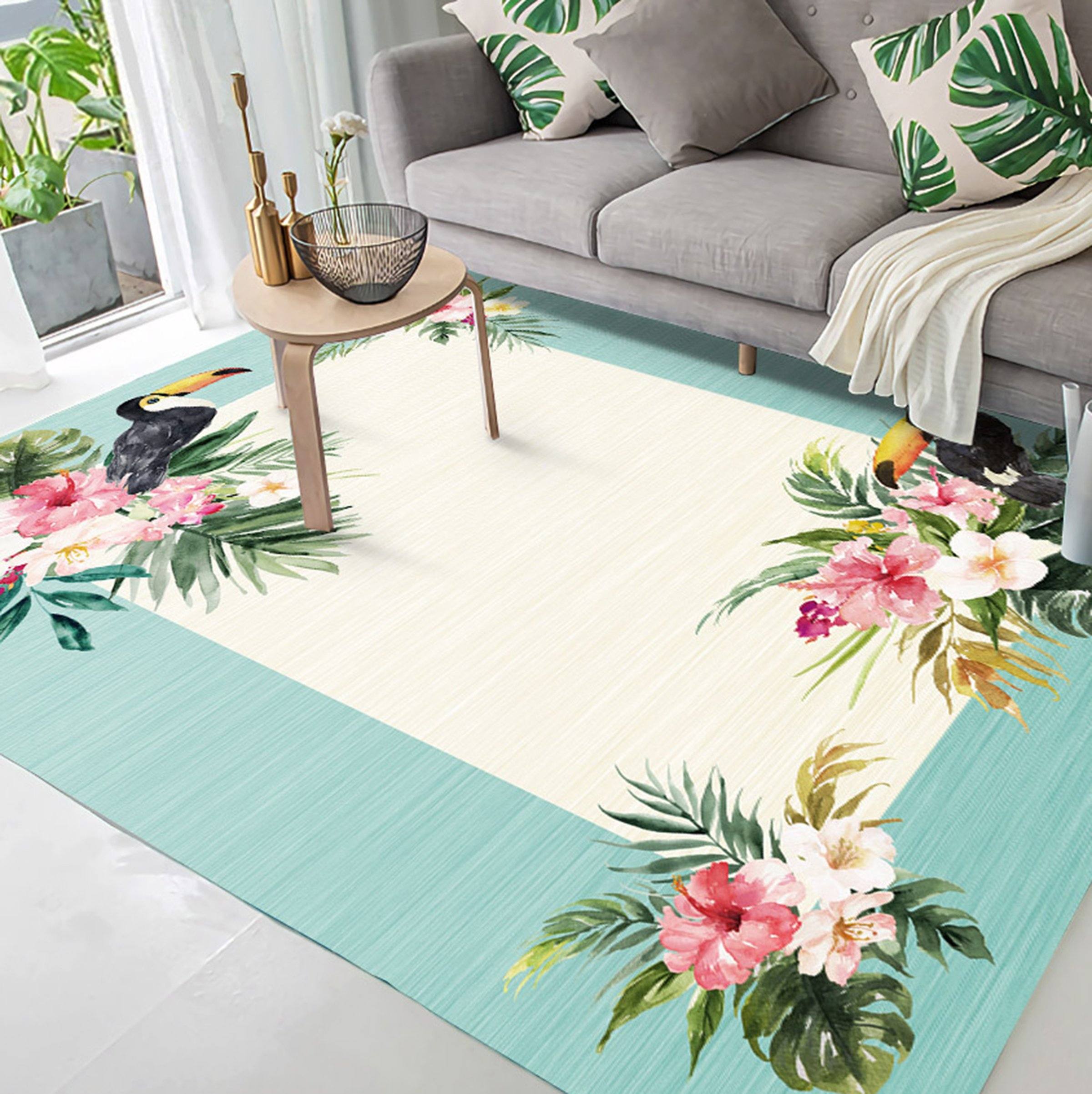 3D Beautiful Flower WG294 Non Slip Rug Mat Mat AJ Creativity Home