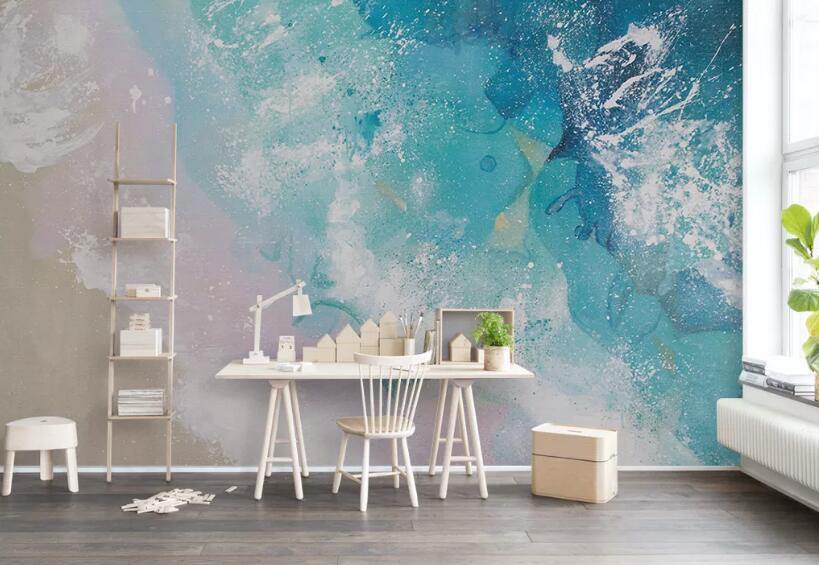 3D Blue Sea 1232 Wall Murals Wallpaper AJ Wallpaper 2