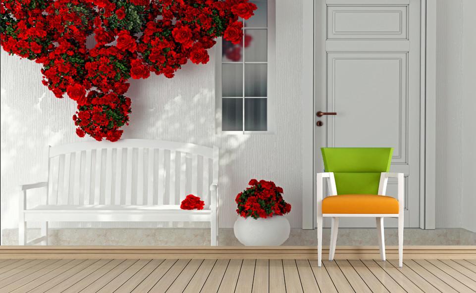 Red Flowers 1 Wallpaper AJ Wallpaper