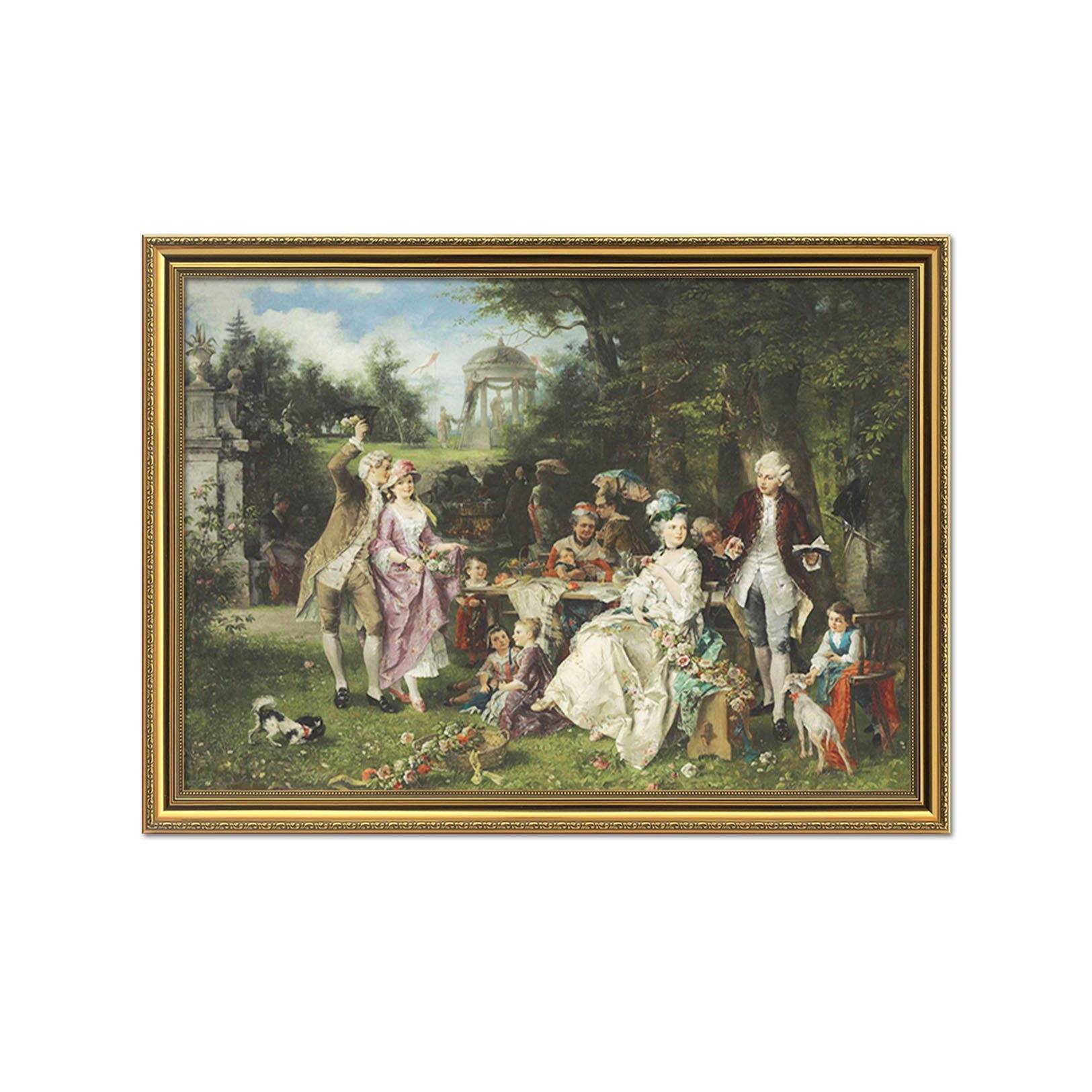 3D Spring Tour 044 Fake Framed Print Painting Wallpaper AJ Creativity Home