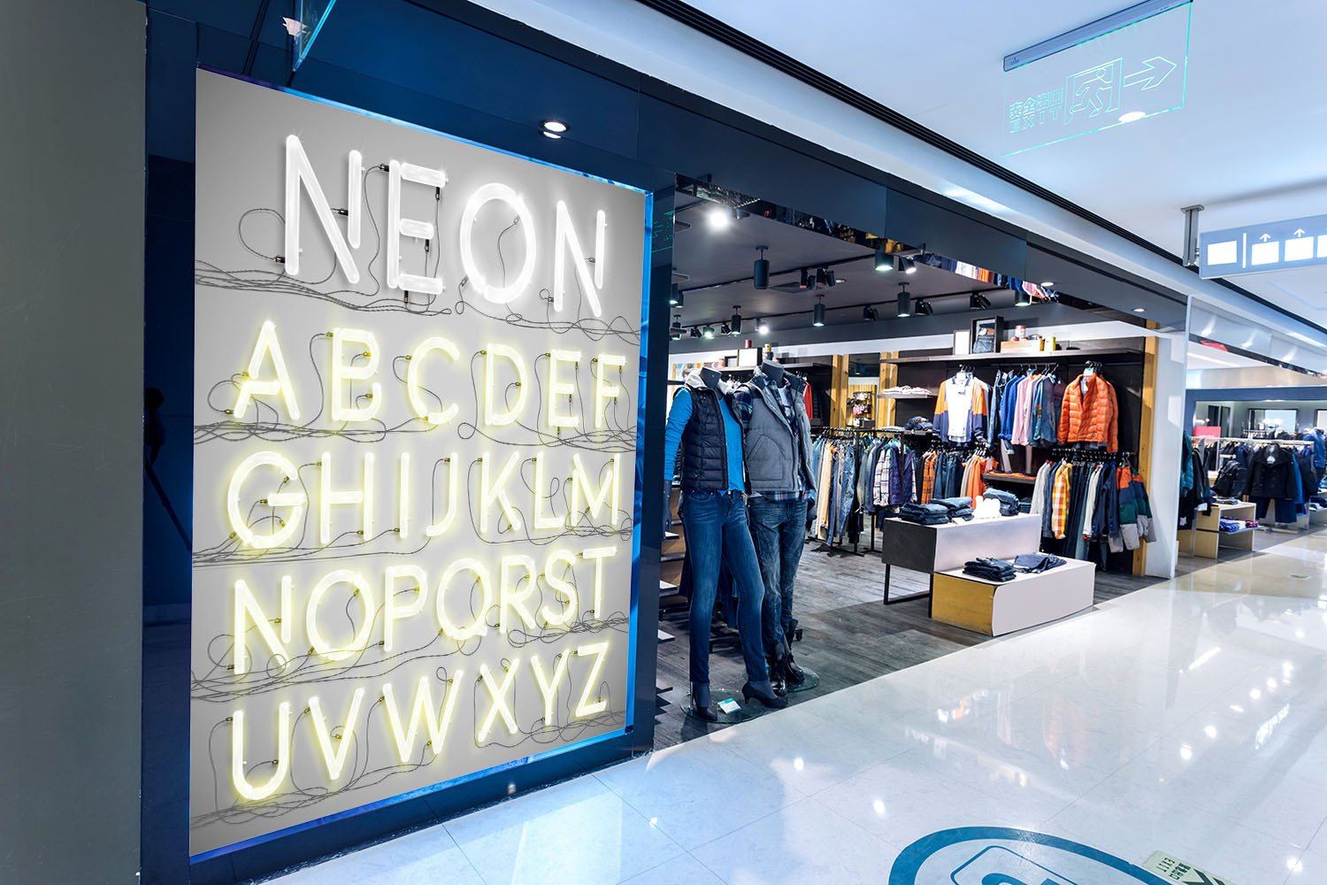 Electric Signs Wallpaper AJ Wallpaper