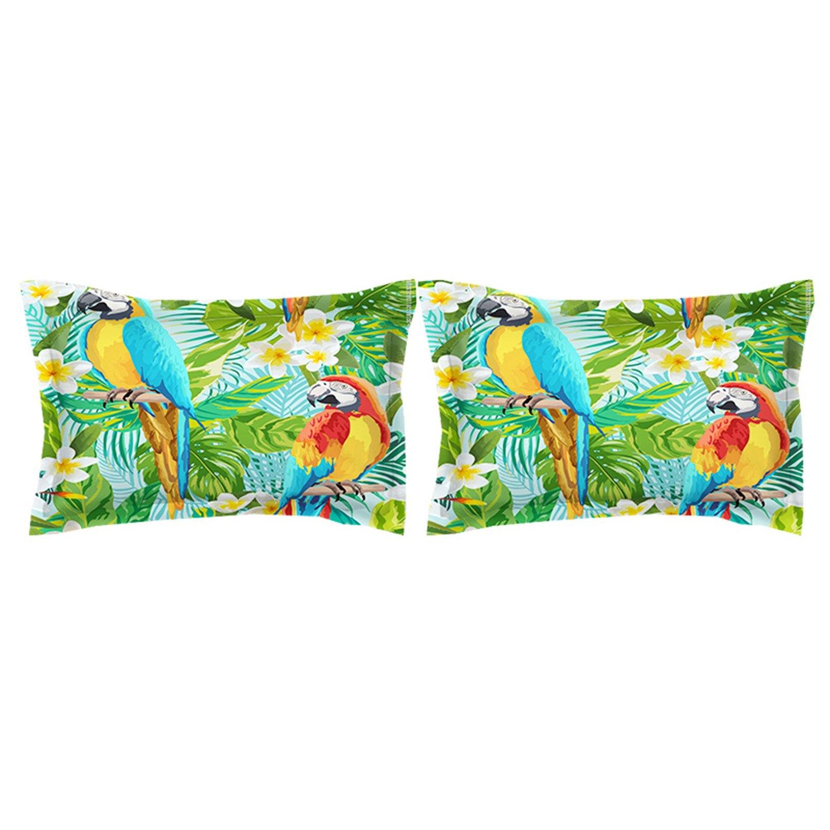 3D Parrot Tongue Colory 96 Bed Pillowcases Quilt Wallpaper AJ Wallpaper