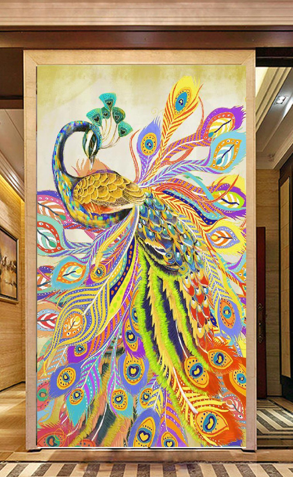 3D Colored Phoenix 598 Wall Murals Wallpaper AJ Wallpaper 2