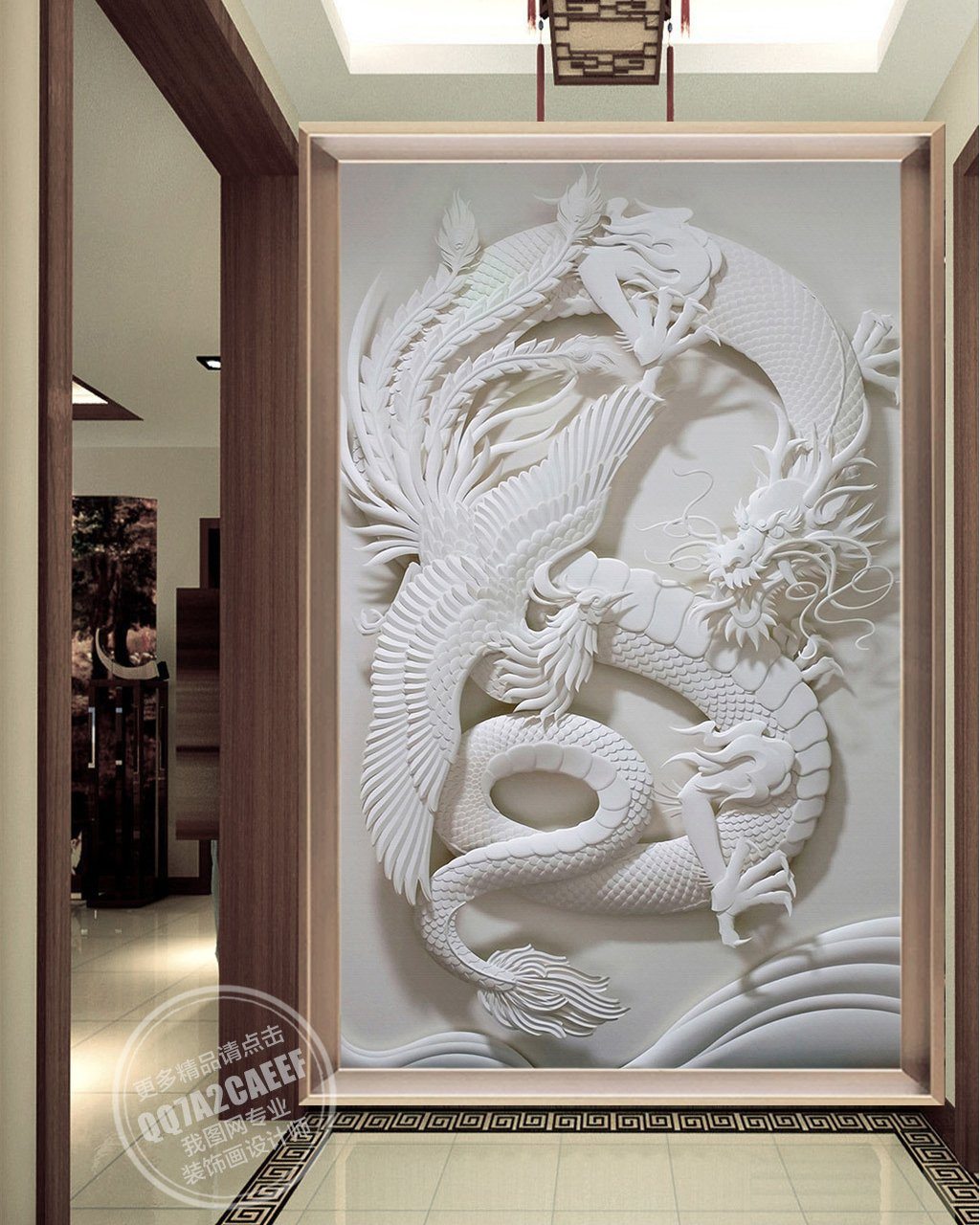 3D Dragon 649 Wall Murals Wallpaper AJ Wallpaper 2