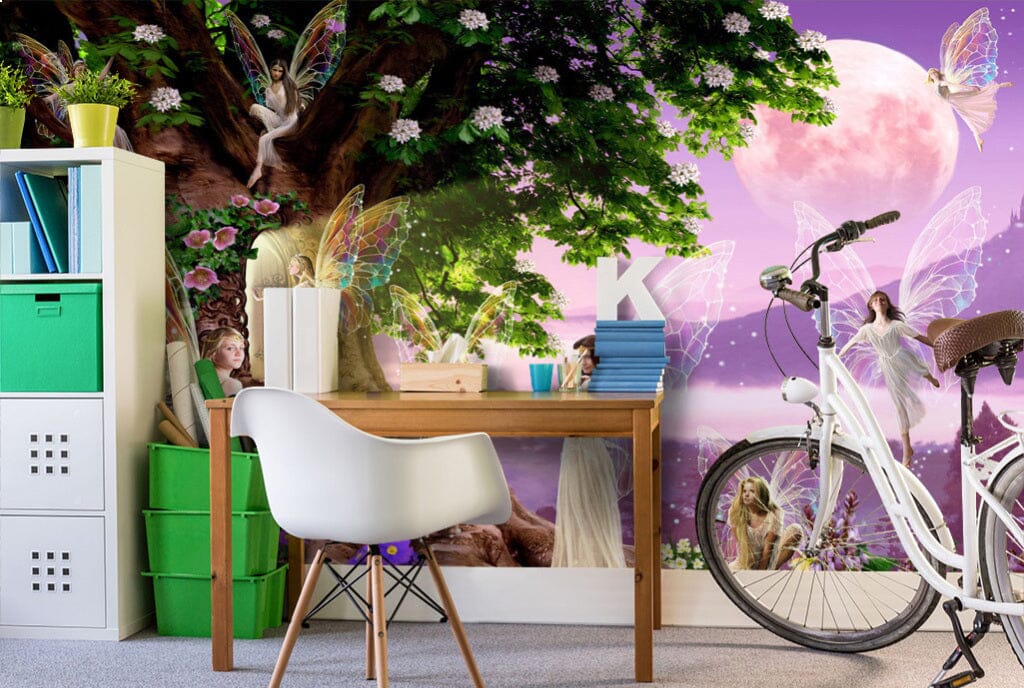3D Green Forest WC014 Wall Murals Wallpaper AJ Wallpaper 2