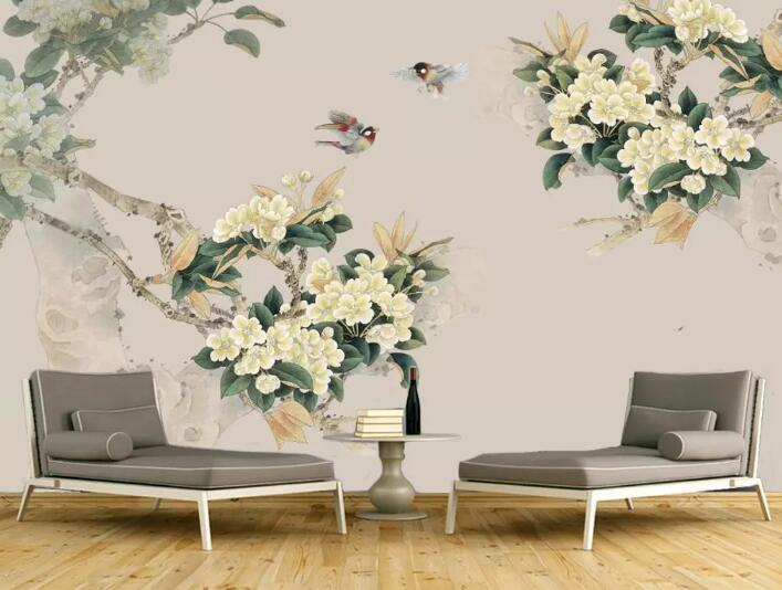 3D Flower 1450 Wall Murals Wallpaper AJ Wallpaper 2