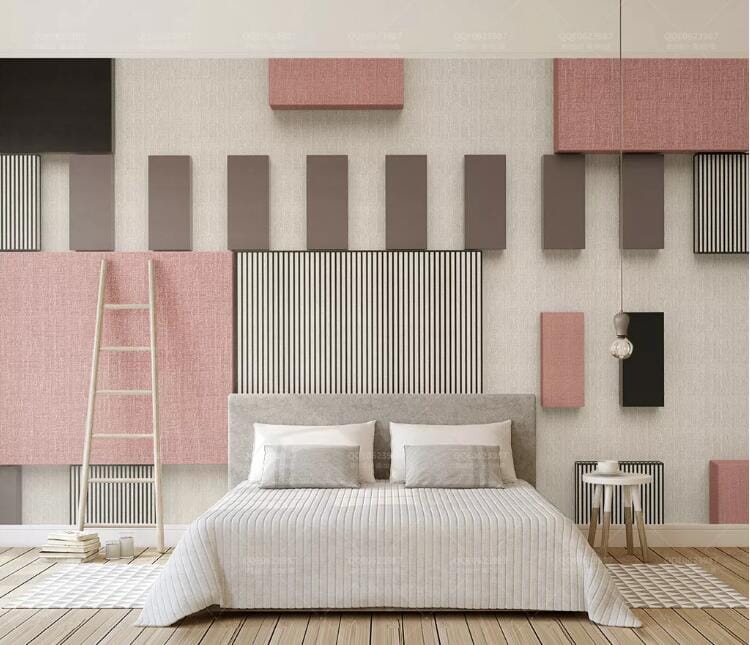 3D Color Geometry WC111 Wall Murals Wallpaper AJ Wallpaper 2