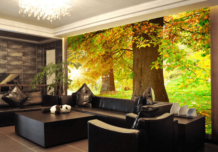 Colorful Trees 1 Wallpaper AJ Wallpaper