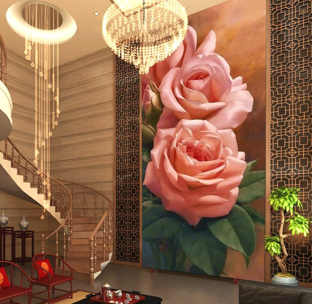 3D Rose 441 Wall Murals Wallpaper AJ Wallpaper 2