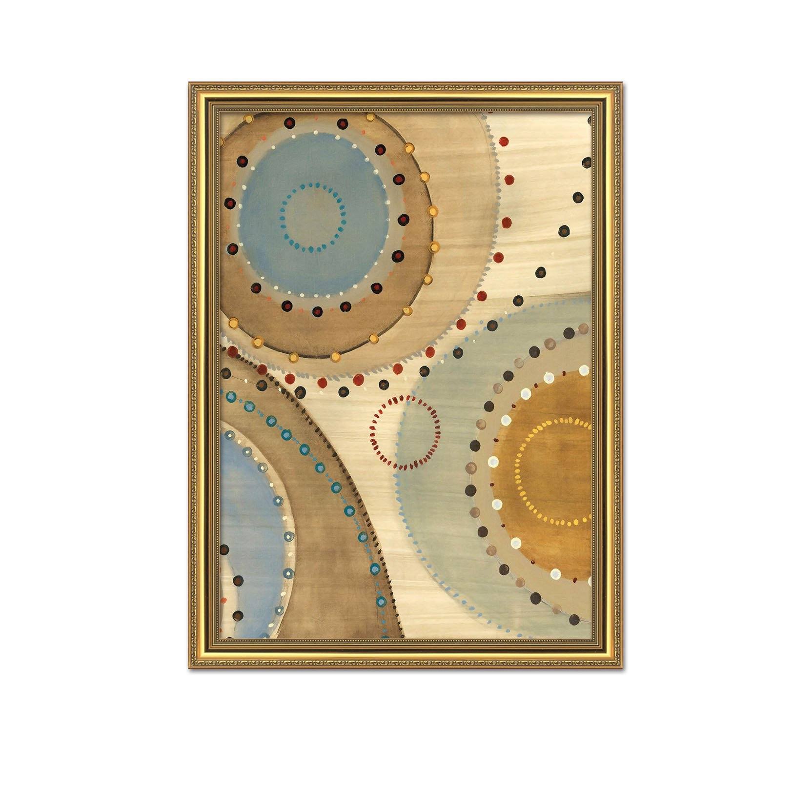 3D Dot Painting 116 Fake Framed Print Painting Wallpaper AJ Creativity Home