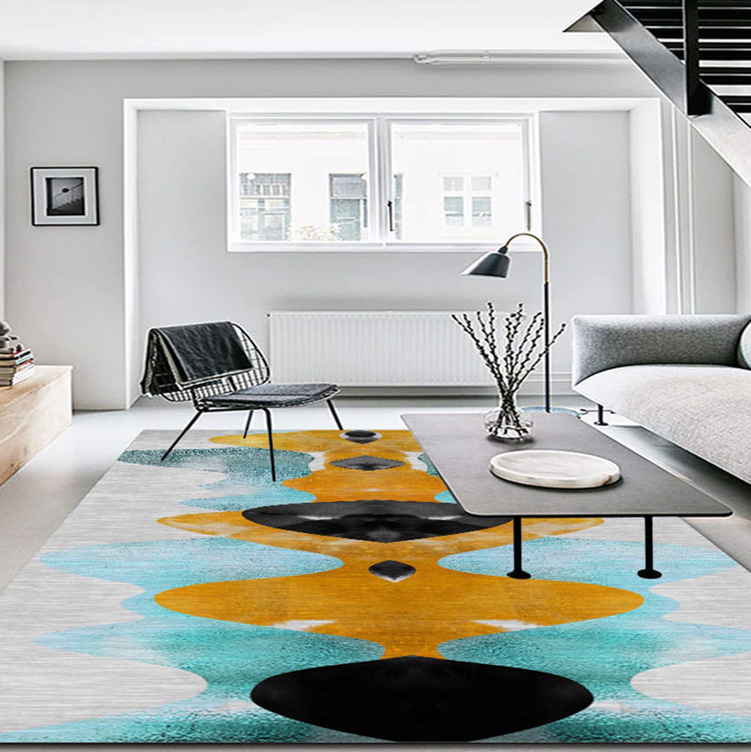 3D Color Graffiti WG492 Non Slip Rug Mat Mat AJ Creativity Home