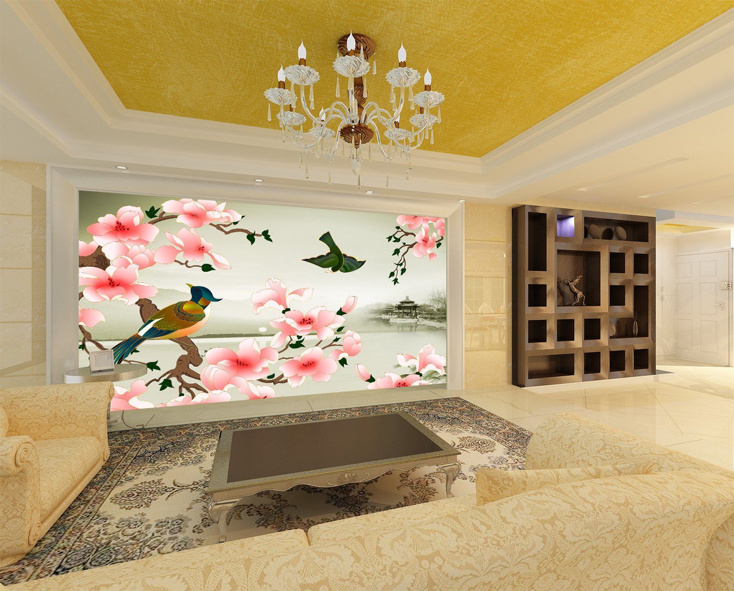 Birds And Flowers 1 Wallpaper AJ Wallpaper 1