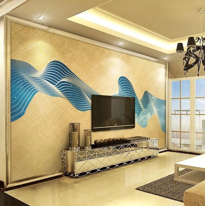 3D Abstract Stripes 1032 Wall Murals Wallpaper AJ Wallpaper 2