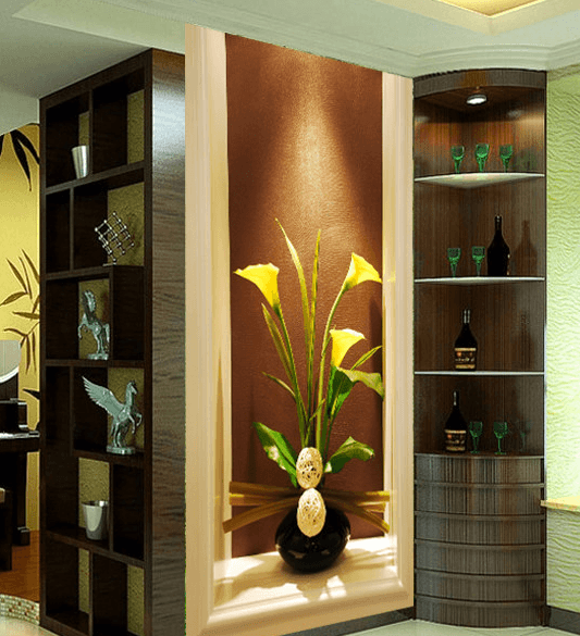 Beautiful Flowers Vase Wallpaper AJ Wallpaper