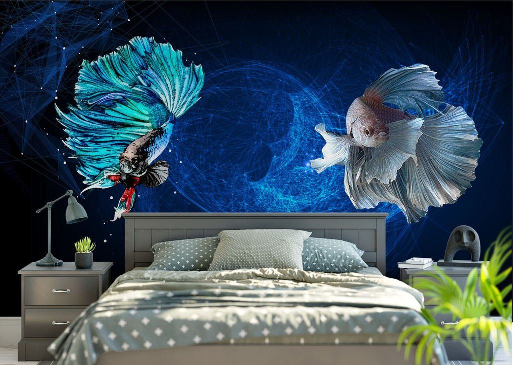 3D Goldfish 208 Wall Murals Wallpaper AJ Wallpaper 2