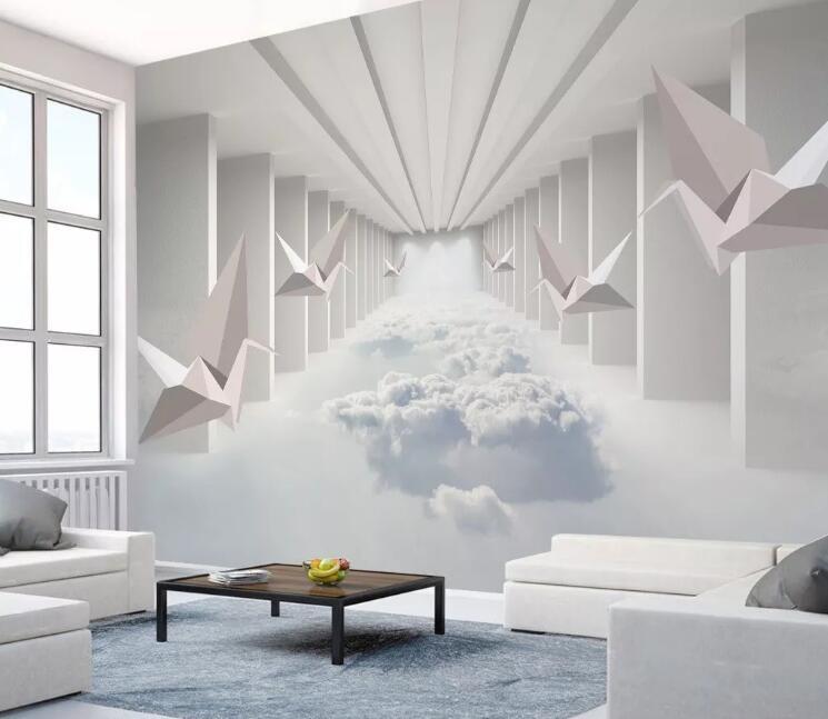 3D Geometric Patterns 985 Wall Murals Wallpaper AJ Wallpaper 2
