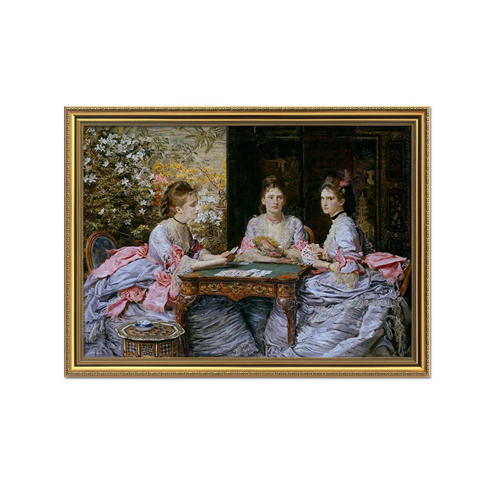 3D Afternoon Tea 123 Fake Framed Print Painting Wallpaper AJ Creativity Home