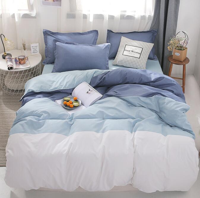 3D Blue And White Gradient 12081 Bed Pillowcases Quilt