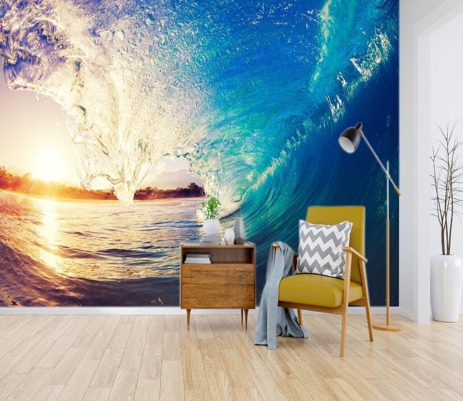3D Sea Surfing 032 Wallpaper AJ Wallpaper 