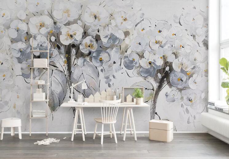 3D Flower 1228 Wall Murals Wallpaper AJ Wallpaper 2