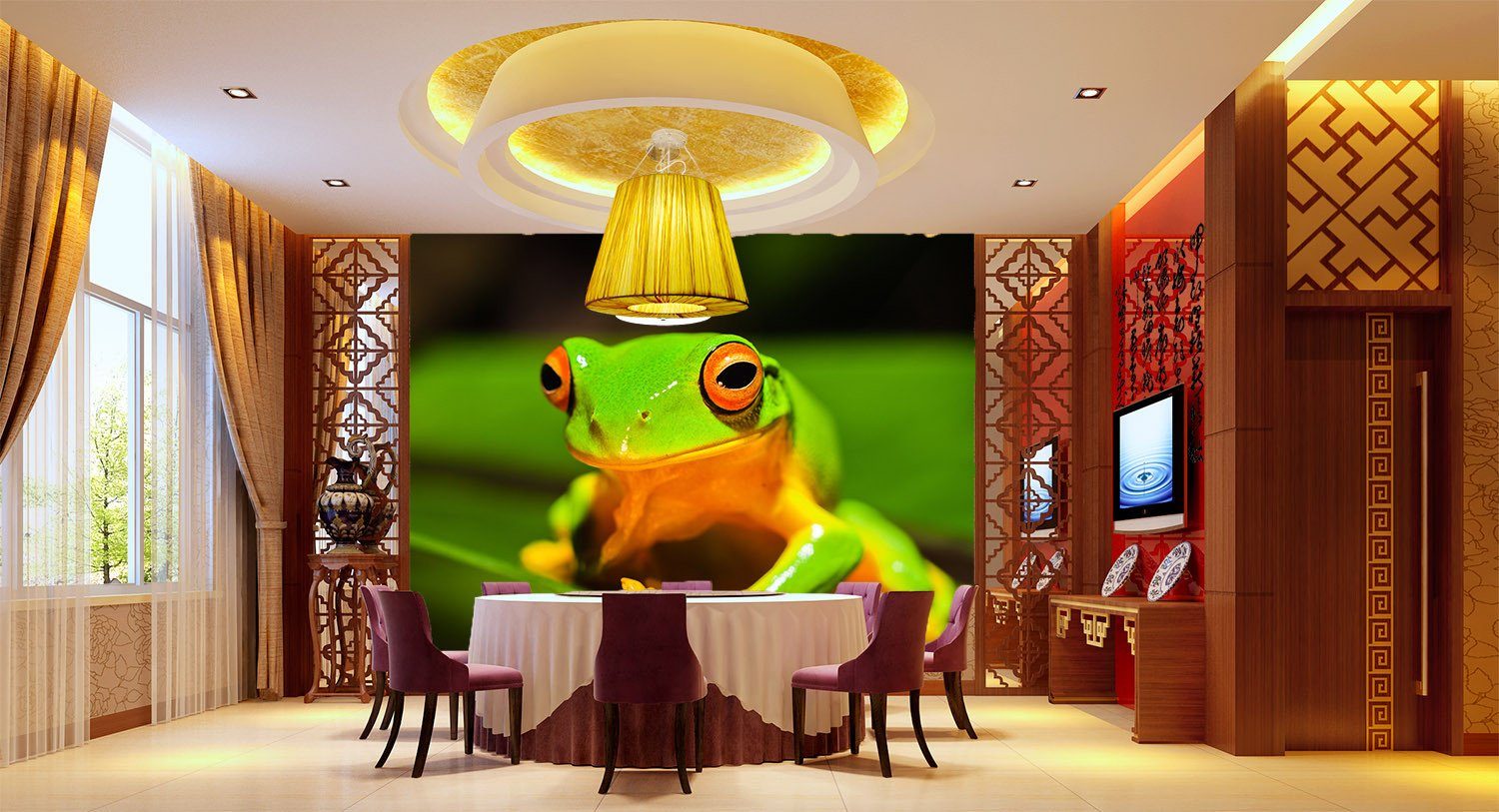 Green Frog 1 Wallpaper AJ Wallpaper