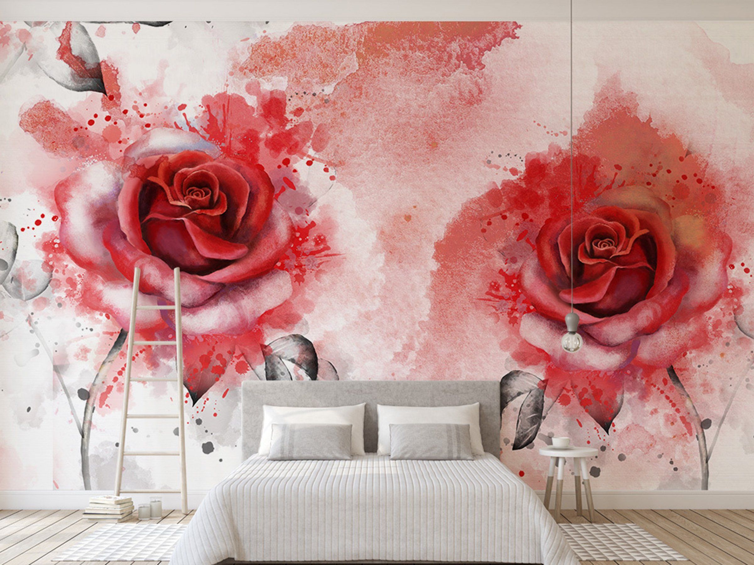 3D Rose 349 Wall Murals Wallpaper AJ Wallpaper 2