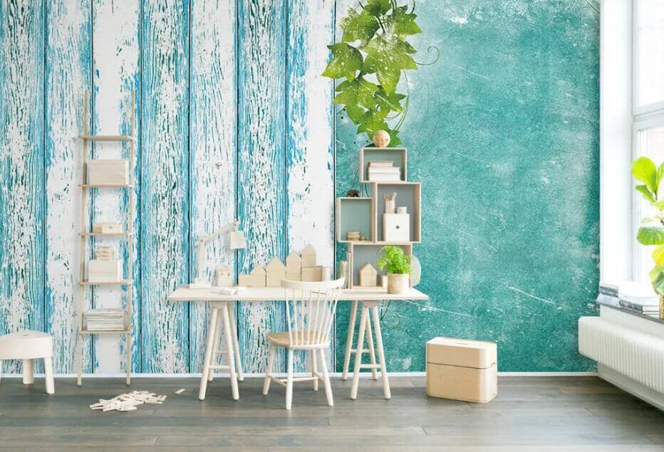 3D Blue Graffiti WC099 Wall Murals Wallpaper AJ Wallpaper 2