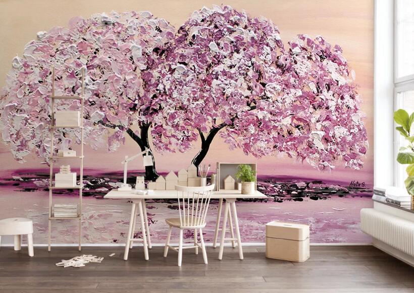 3D Flower Sea 1233 Wall Murals Wallpaper AJ Wallpaper 2