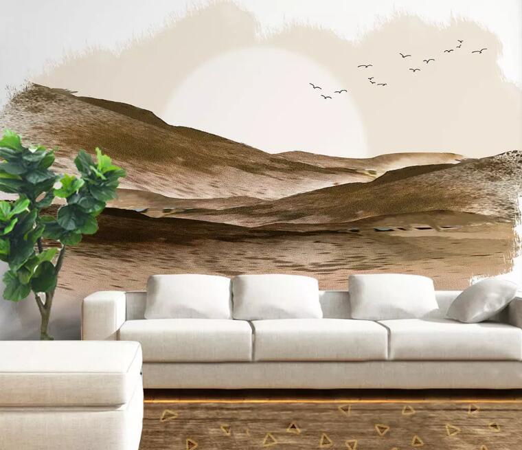 3D Desert Bird 1094 Wall Murals Wallpaper AJ Wallpaper 2