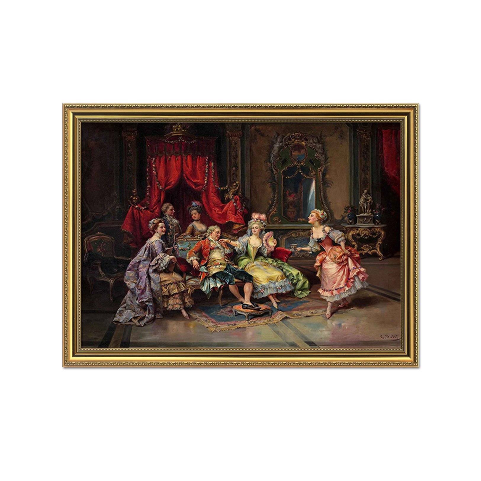 3D Beauty Event 048 Fake Framed Print Painting Wallpaper AJ Creativity Home