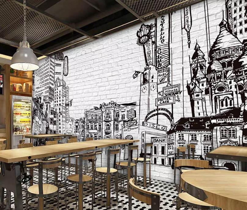 3D Grey Castle 903 Wall Murals Wallpaper AJ Wallpaper 2