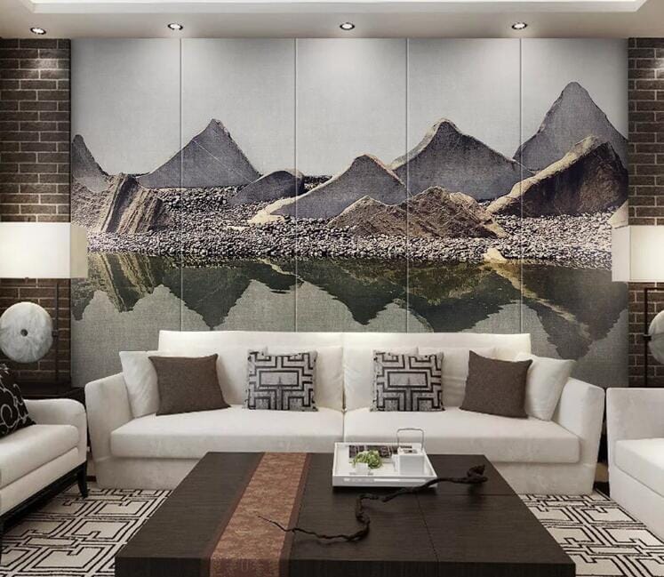 3D Valley River WC211 Wall Murals Wallpaper AJ Wallpaper 2
