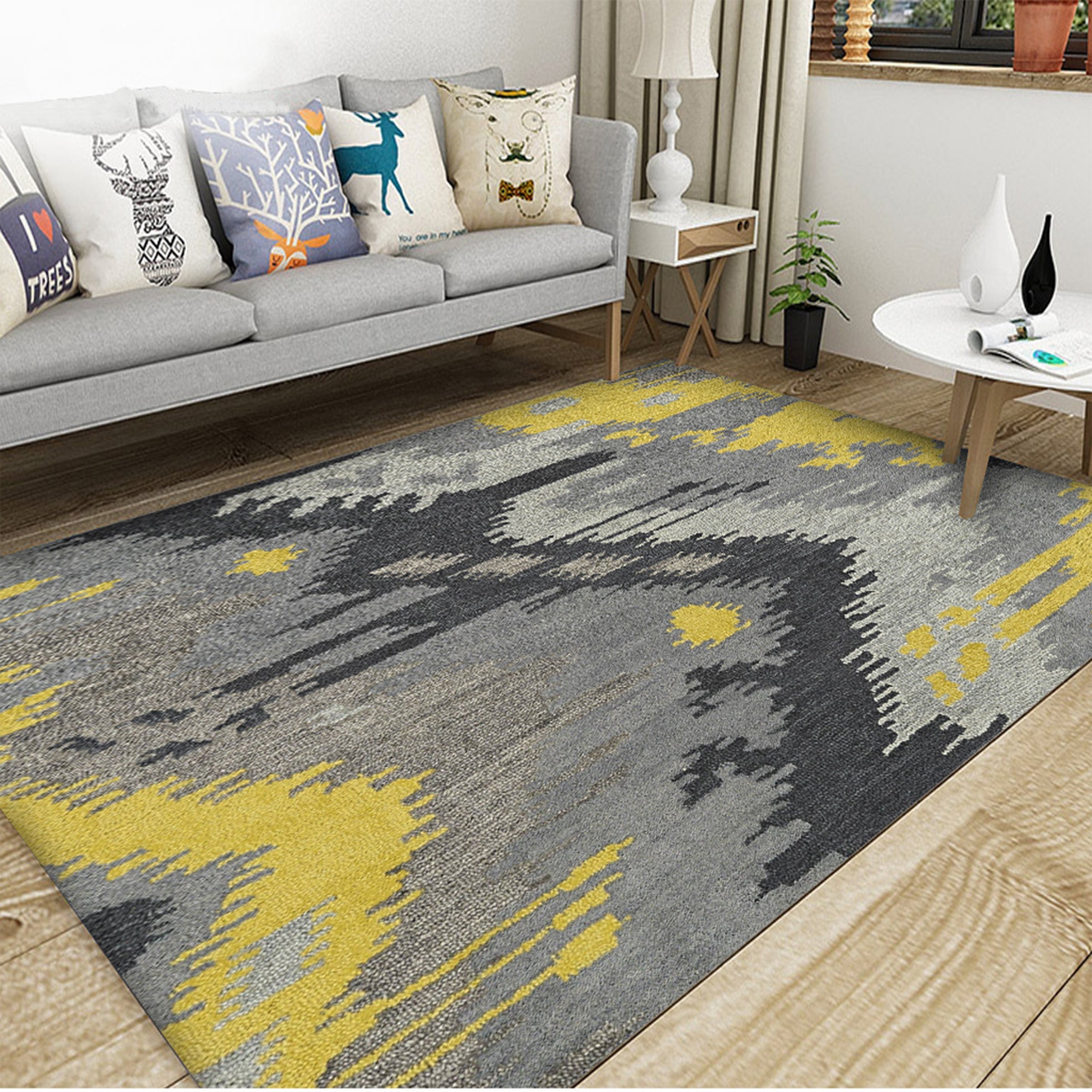 3D Color Inkjet WG165 Non Slip Rug Mat Mat AJ Creativity Home