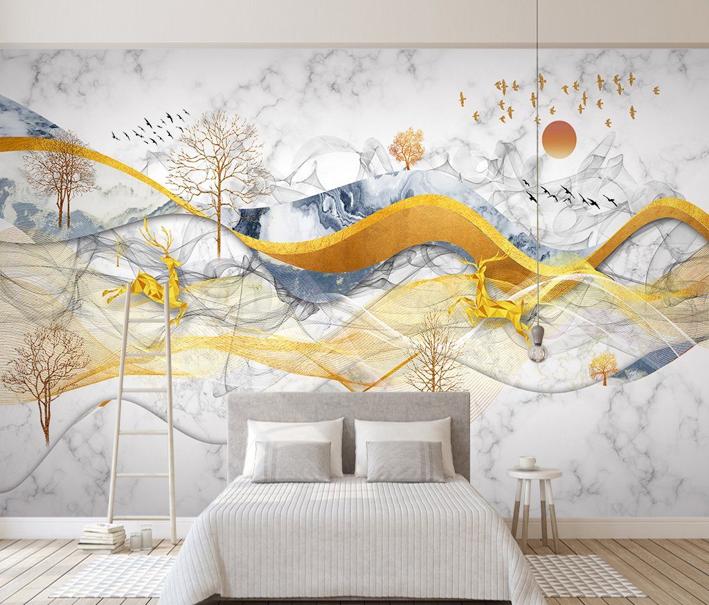 3D Landscape Painting 800 Wall Murals Wallpaper AJ Wallpaper 2
