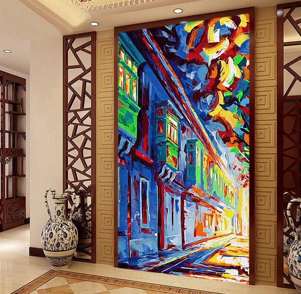 3D Street 619 Wall Murals Wallpaper AJ Wallpaper 2